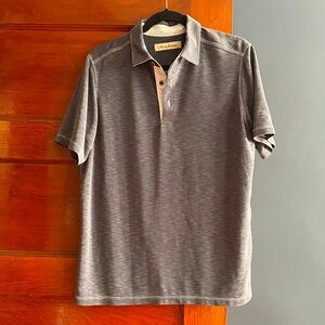 Tommy Bahama size M gray polo
